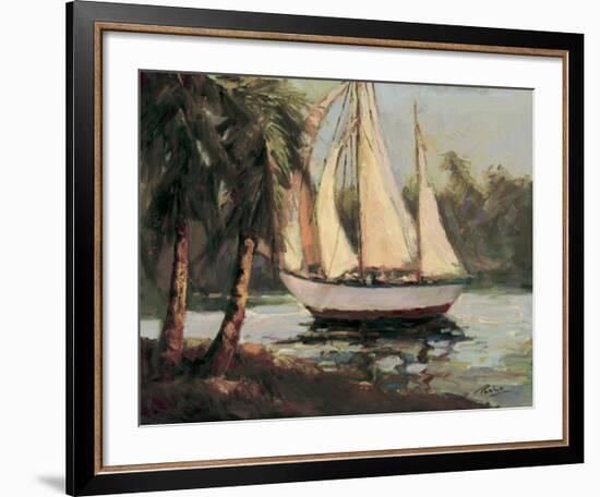 Bermuda Bay-Enrique Bolo-Framed Art Print