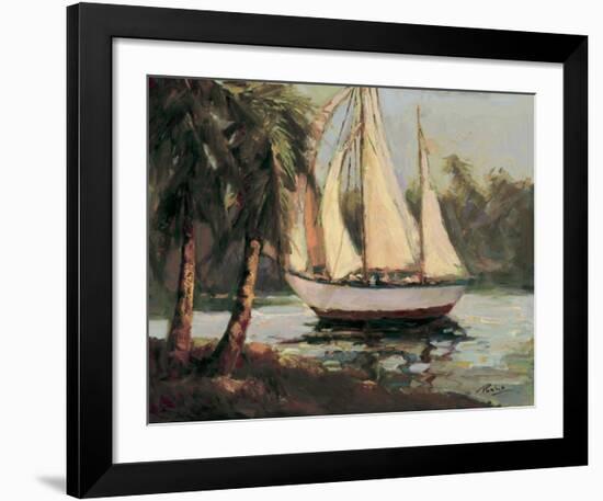 Bermuda Bay-Enrique Bolo-Framed Art Print