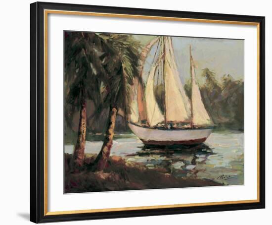 Bermuda Bay-Enrique Bolo-Framed Art Print