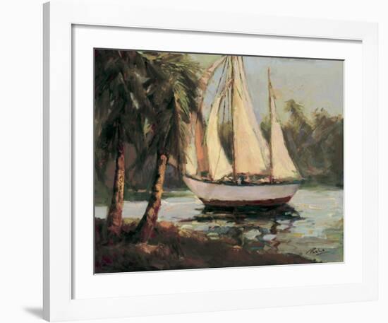 Bermuda Bay-Enrique Bolo-Framed Art Print