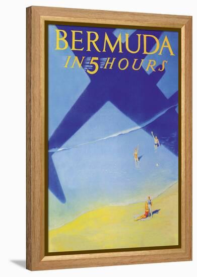 Bermuda in 5 Hours-Paul George Lawler-Framed Stretched Canvas