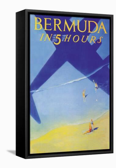 Bermuda in 5 Hours-Paul George Lawler-Framed Stretched Canvas
