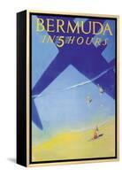 Bermuda in 5 Hours-Paul George Lawler-Framed Stretched Canvas
