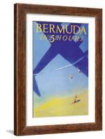Bermuda in 5 Hours-Paul George Lawler-Framed Art Print