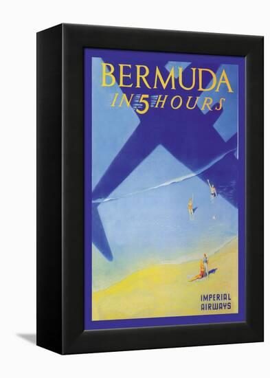 Bermuda in 5 Hours-Paul George Lawler-Framed Stretched Canvas