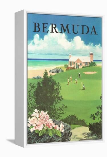 Bermuda Travel Poster-null-Framed Stretched Canvas