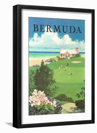 Bermuda Travel Poster-null-Framed Art Print