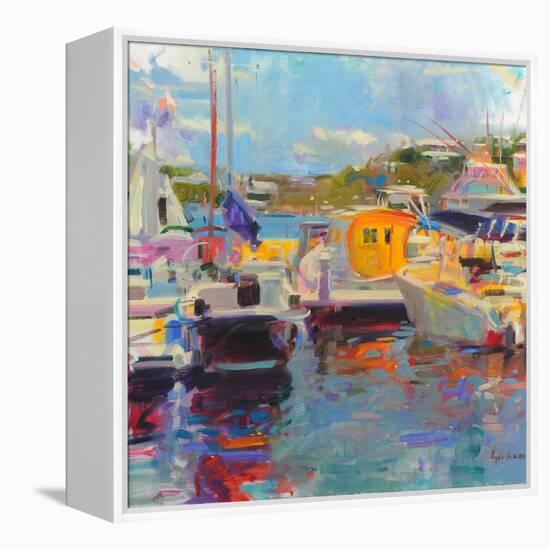 Bermuda Yachts-Peter Graham-Framed Premier Image Canvas