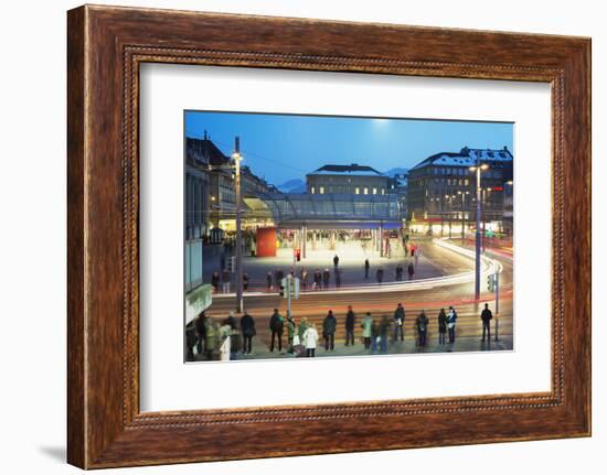 Bern Train Station, Bern, Switzerland, Europe-Christian Kober-Framed Photographic Print