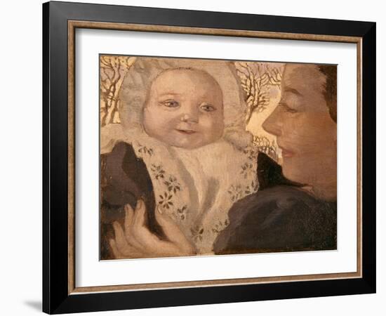 Bernadette and Her Mother, C. 1900-Maurice Denis-Framed Giclee Print