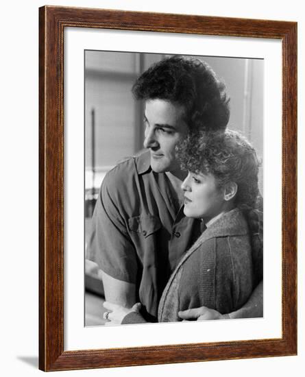 Bernadette Peters and Mandy Patinkin-null-Framed Premium Photographic Print