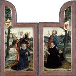 'Triptych with St Peter and St Anne', front, 16th Century.  Artist: Bernaert van Orley-Bernaert Van Orley-Giclee Print