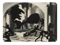 Fantastic Figures, Possibly 1920S (Gelatin Silver Print)-Bernard Alfieri-Framed Giclee Print