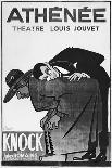 Poster Advertising a Performance of 'Knock or the Triumph of Medicine'-Bernard Becan-Giclee Print