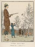 Lady Golfer 1914-Bernard Boutet De Monvel-Photographic Print