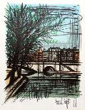 Canal St. Martin-Bernard Buffet-Framed Collectable Print
