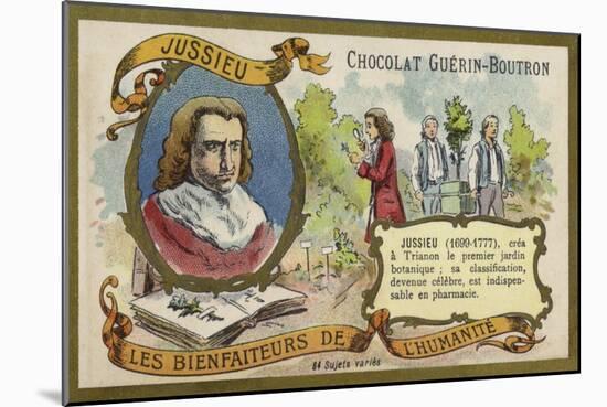 Bernard De Jussieu, French Naturalist-null-Mounted Giclee Print