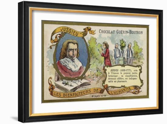 Bernard De Jussieu, French Naturalist-null-Framed Giclee Print