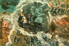 Columbus Cleveland and His Mutinous Crew - This Ship Shall Not Turn Back! 1885-Bernard Gillam-Giclee Print