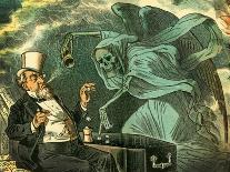 Gambling with Death, 1883-Bernard Gillam-Framed Premier Image Canvas