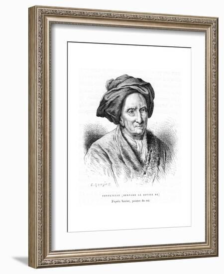 Bernard Le Bovier De Fontenelle, C1870S-E Ronjat-Framed Giclee Print