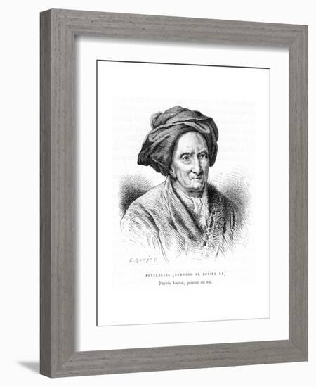 Bernard Le Bovier De Fontenelle, C1870S-E Ronjat-Framed Giclee Print