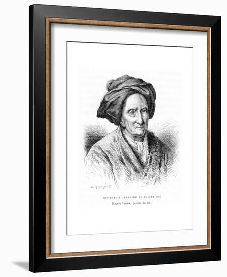 Bernard Le Bovier De Fontenelle, C1870S-E Ronjat-Framed Giclee Print