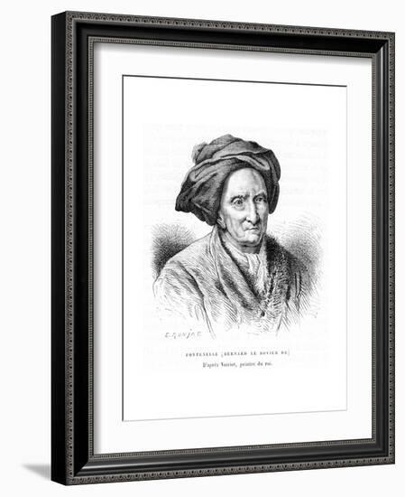 Bernard Le Bovier De Fontenelle, C1870S-E Ronjat-Framed Giclee Print