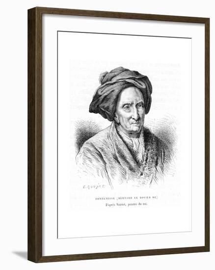 Bernard Le Bovier De Fontenelle, C1870S-E Ronjat-Framed Giclee Print