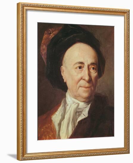 Bernard Le Bovier De Fontenelle-Nicolas de Largilliere-Framed Giclee Print