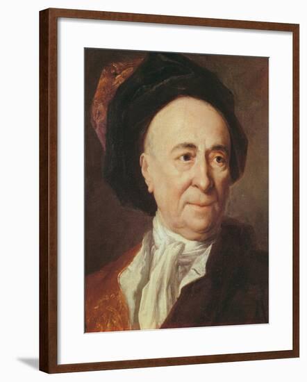 Bernard Le Bovier De Fontenelle-Nicolas de Largilliere-Framed Giclee Print