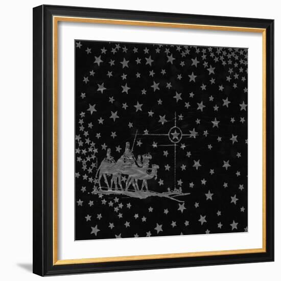 Bernard Levine Sample Book Collection, Wrap Brand Christmas Wrappings-null-Framed Art Print