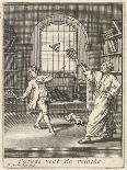 Prometheus Tortured by a Vulture, 1731 (Engraving)-Bernard Picart-Giclee Print