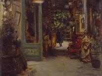 Old Curiosity Shop, Dieppe-Bernard Sickert-Framed Premier Image Canvas