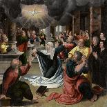 The Pentecost, circa 1530 (Oil on Panel)-Bernard van Orley-Giclee Print