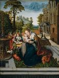 The Virgin and Child by a Fountain-Bernard van Orley-Giclee Print