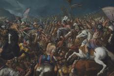 The Fight Between Scipio Africanus and Hannibal, C. 1616-1618-Bernardino Cesari-Framed Premier Image Canvas