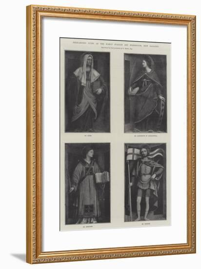 Bernardino Luini at the Early Italian Art Exhibition, New Gallery-null-Framed Giclee Print