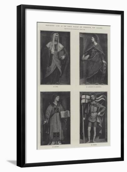 Bernardino Luini at the Early Italian Art Exhibition, New Gallery-null-Framed Giclee Print