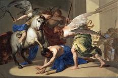 Mucius Scaevola Confronting King Porsenna-Bernardo Cavallino-Giclee Print