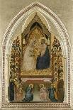 The Coronation of the Virgin with Angels and Saints, C.1340-5-Bernardo Daddi-Giclee Print