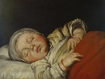 Sleeping Child-Bernardo Strozzi-Giclee Print
