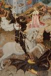 Saint George Killing the Dragon, 1434-1435-Bernat Martorell the Elder-Framed Premier Image Canvas