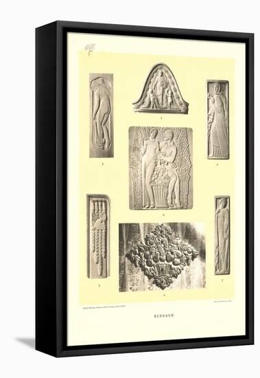 Bernaux Bas Reliefs-null-Framed Stretched Canvas