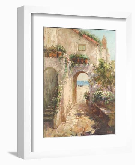 Bernazza Arch-Fabio-Framed Art Print