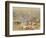 Berncastel on the Moselle with the Ruins of Landshut. Ca. 1834-J. M. W. Turner-Framed Giclee Print