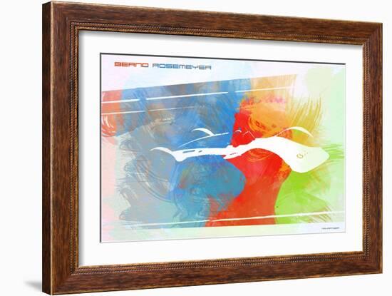 Bernd Rosemeyer 2-NaxArt-Framed Art Print