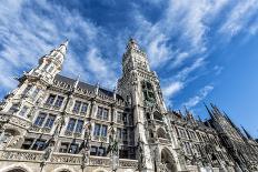 Munich, Bavaria, Germany, New Town Hall at Marienplatz (Mary's Square-Bernd Wittelsbach-Photographic Print