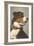 Bernese Dog with Collar-null-Framed Art Print