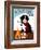 Bernese Mountain Dog - Love You S'More-Ginger Oliphant-Framed Art Print